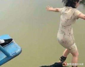 蹦极短视频,蹦极瞬间，勇者无畏的空中之旅